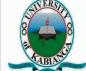 Vice – Chancellor– (1) Post 

Deputy Vice-Chancellor (Administration and Finance) – (1) Post