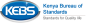Kenya Bureau of Standards logo