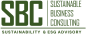 Sustainable Business Consulting (SBC) logo